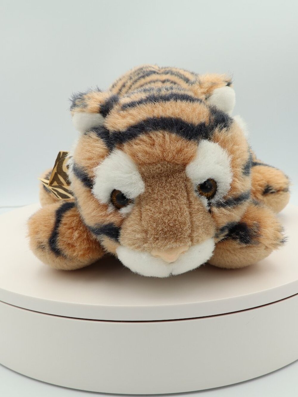 Vintage Gund Plush Tiger Cub Stuffed Animal 10" Realistic